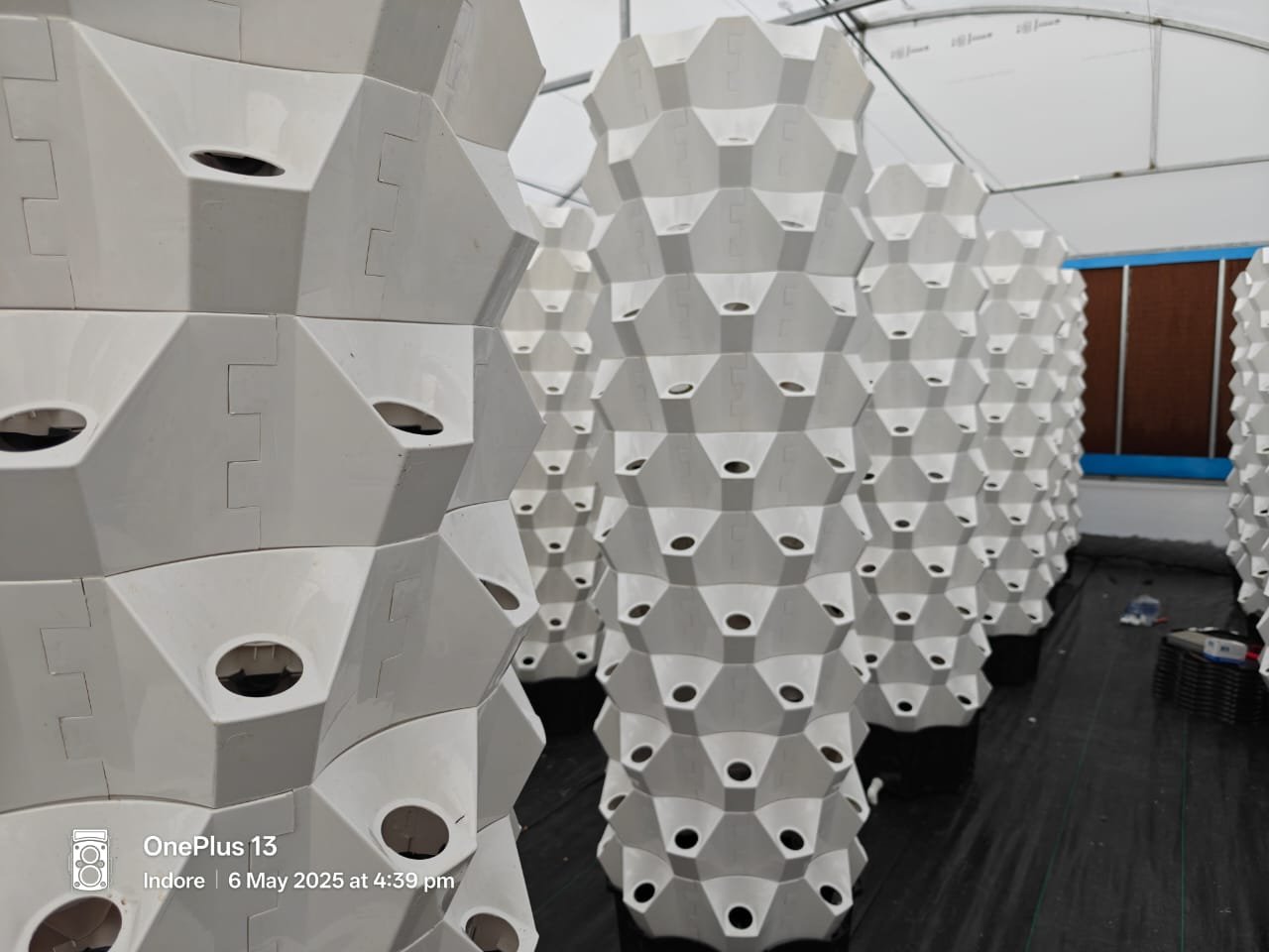 Aeroponic Tower vertical growing system by Shivraj Agro Tech
